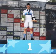 El júnior Rubén Sánchez, nuevo campeón de Europa de eliminación