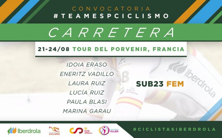 España repetirá presencia en el Tour del Porvenir para féminas sub-23