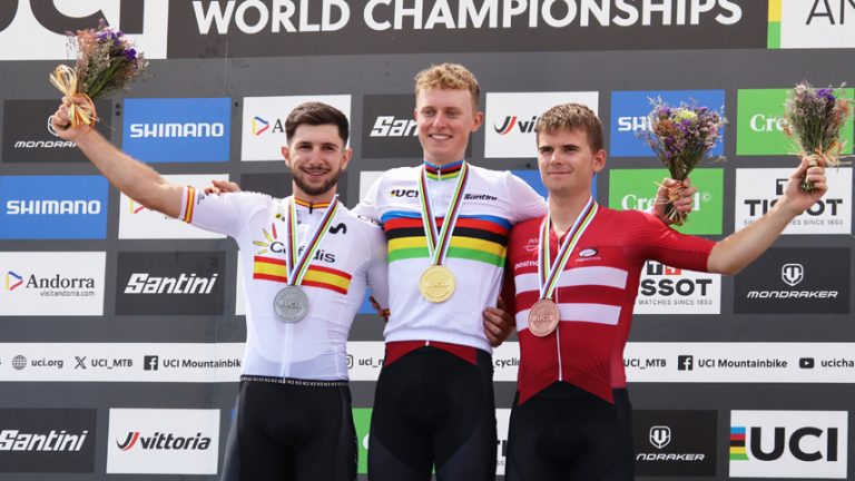 El andaluz Hugo Franco, subcampeón mundial júnior de mountain bike
