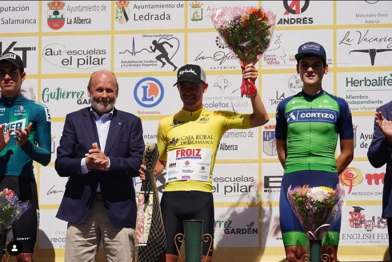 Lucas Lopes se exhibe para anotarse la general de la Vuelta a Salamanca