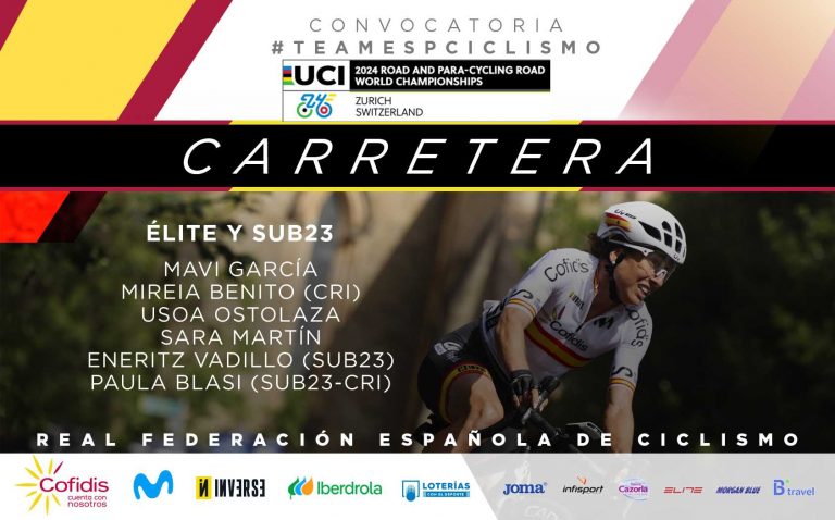 España anuncia la selección nacional para el campeonato del Mundo de féminas elite