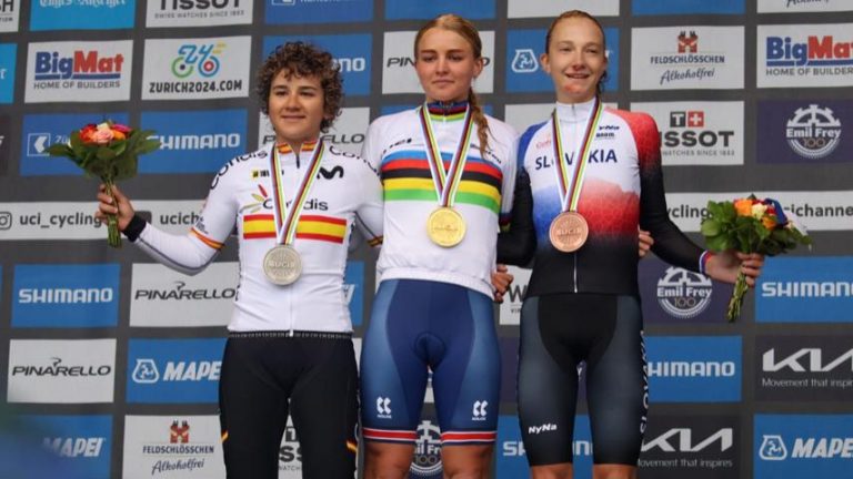 ¡La júnior Paula Ostiz, subcampeona mundial de fondo en carretera!