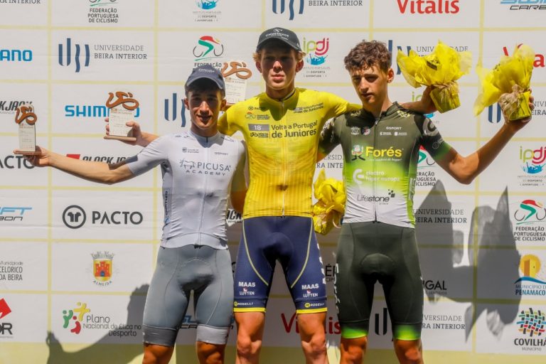 Los españoles Maranchón y Cubillas, segundo y tercero en la Volta a Portugal de Juniores