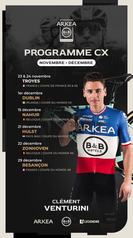 Clement Venturini apuesta por el ciclocross: «Voy a hacer una temporada completa»