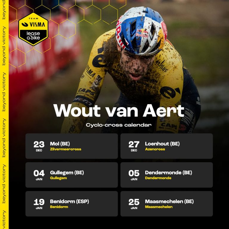 Wout van Aert disputará seis carreras de ciclocross… y Benidorm está en la lista