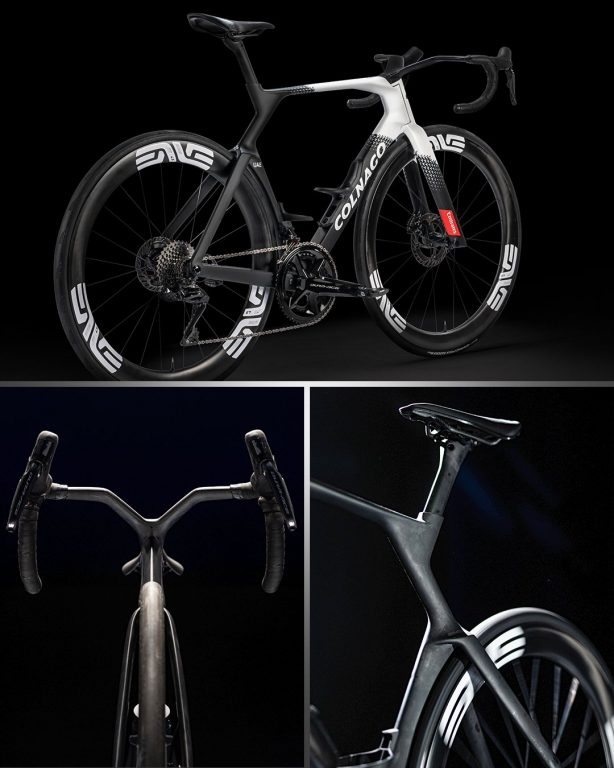 Colnago lanza un nuevo y revolucionario modelo de bicicleta para Tadej Pogacar y UAE