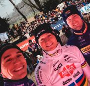 Mathieu van der Poel también vence en la Copa del Mundo de Besançon