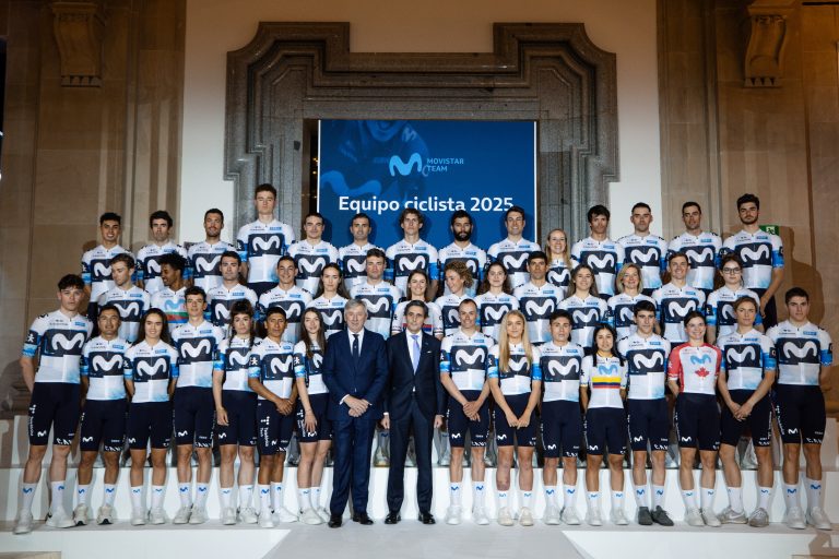 Movistar, de blanco, renovado el patrocinio hasta 2029 y con El día menos pensado
