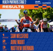 Sam Welsford repite victoria al sprint en el Santos Tour Down Under