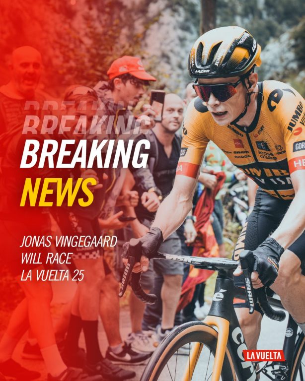 Jonas Vingegaard anuncia su calendario: Tour, Vuelta… y sólo seis carreras en todo 2025