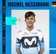 Movistar firma a Michel Hessmann, sancionado por dopaje hasta marzo de 2025