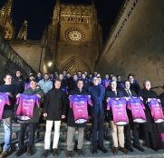 Burgos-Burpellet-BH presentó la plantilla de 2025 en la Catedral de Burgos