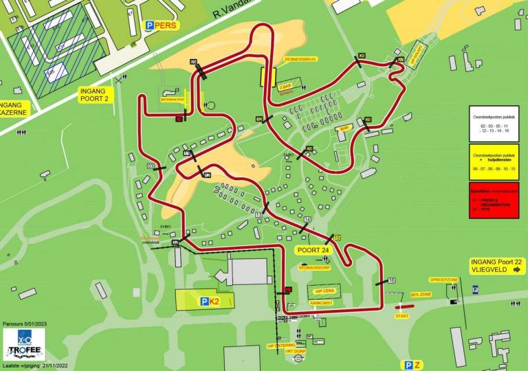 Más ciclocross: las dunas de arena de Koksijde se llevan el protagonismo (dorsales oficiales)
