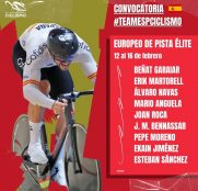 La selección española de pista, en la recta final antes del campeonato de Europa