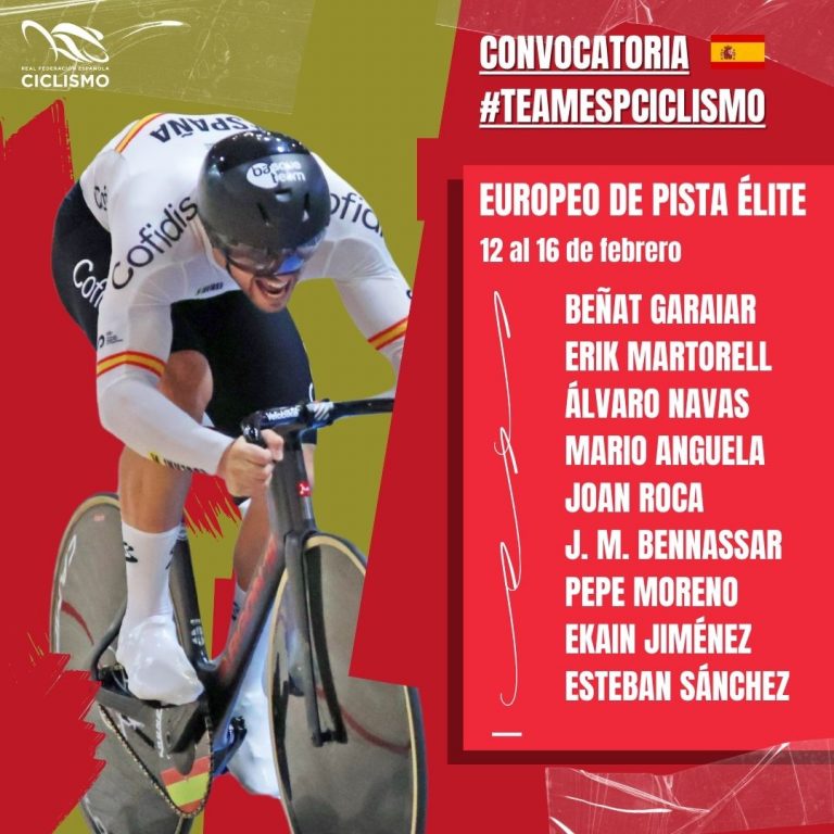 La selección española de pista, en la recta final antes del campeonato de Europa