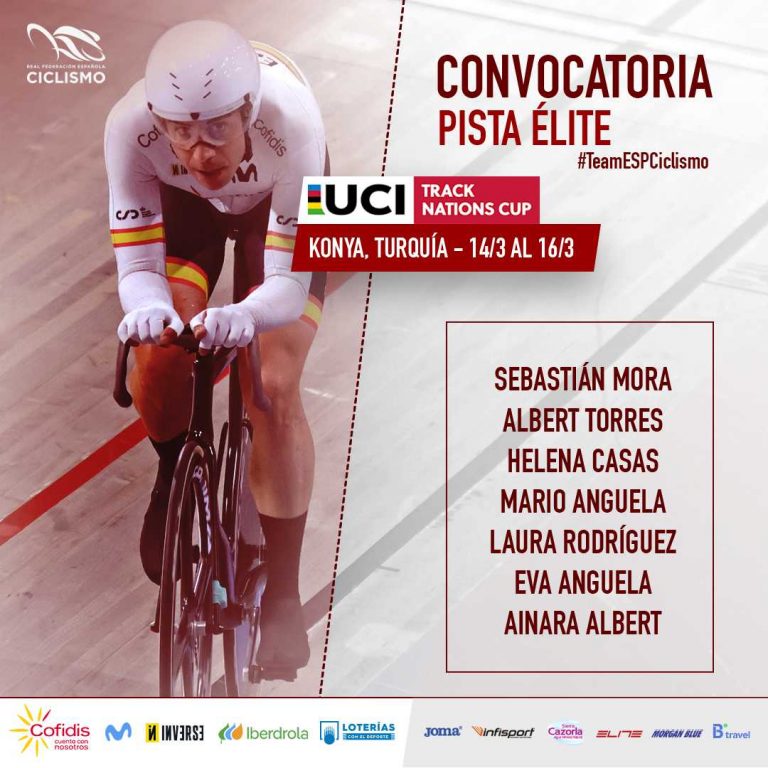 La Federación Española decide la selección española de pista para la Copa de las Naciones de Konya