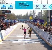 Neilson Powless gana una edición histórica de A través de Flandes tras una página negra de Visma