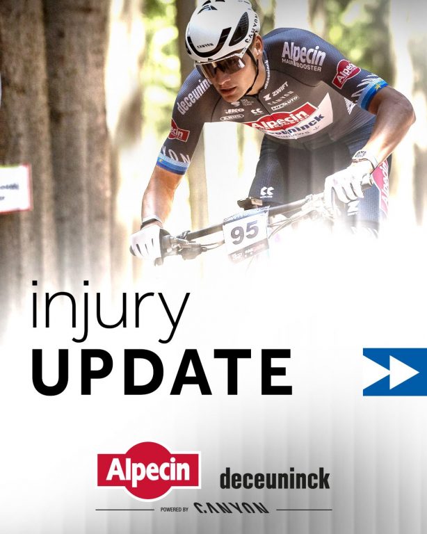 Parte médico oficial de Mathieu van der Poel: se disparan las alarmas
