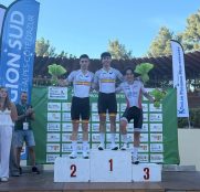 Eric Igual (Picusa Academy) deslumbra en Francia al ganar una prueba internacional de pista