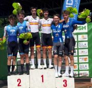 Eric Igual conquista las tres competiciones en la prueba internacional de pista de Francia
