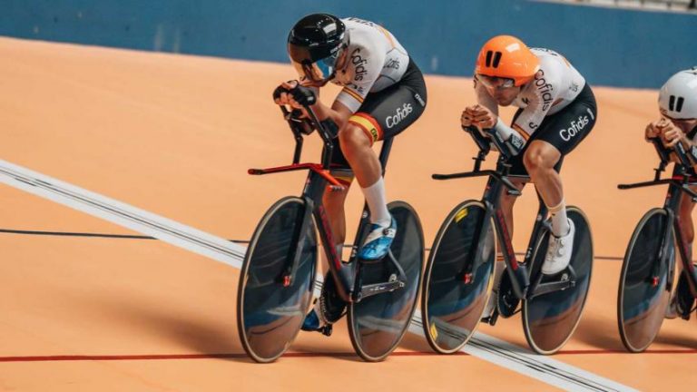 La selección española de pista vuelve a trabajar en el Velódromo Luis Puig de Valencia