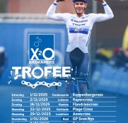 El Trofeo X2O de ciclocross también desvela su calendario para 2025-2026