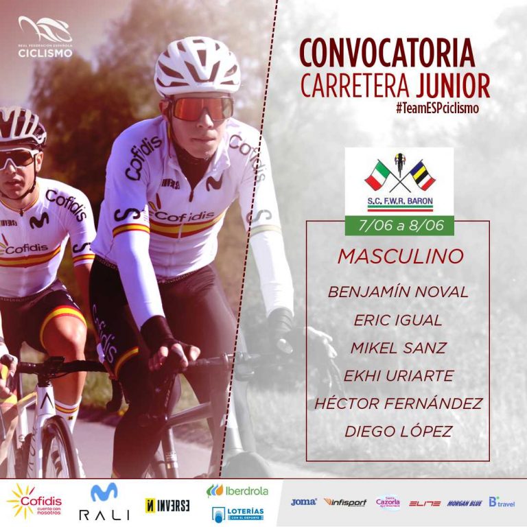 La selección española júnior, lista para disputar el GP FWR Baron