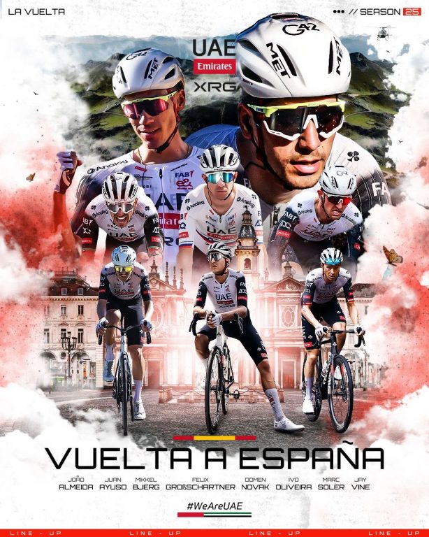 Oficial: Ayuso y Almeida compartirán el liderato para la Vuelta a España 2025