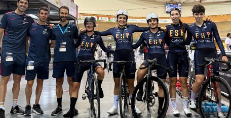 La selección española de pista prepara intensamente la temporada 2026