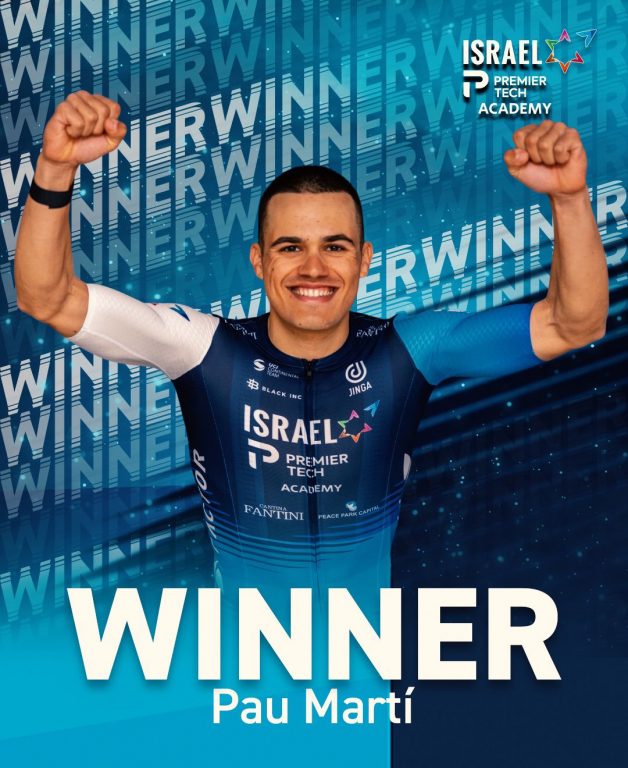 Volta a Portugal: lección magistral de Pau Martí, vencedor de etapa y nuevo líder