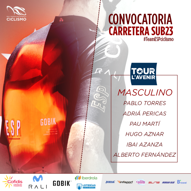 España presenta su mejor bloque sub-23 para disputar el Tour de L’Avenir