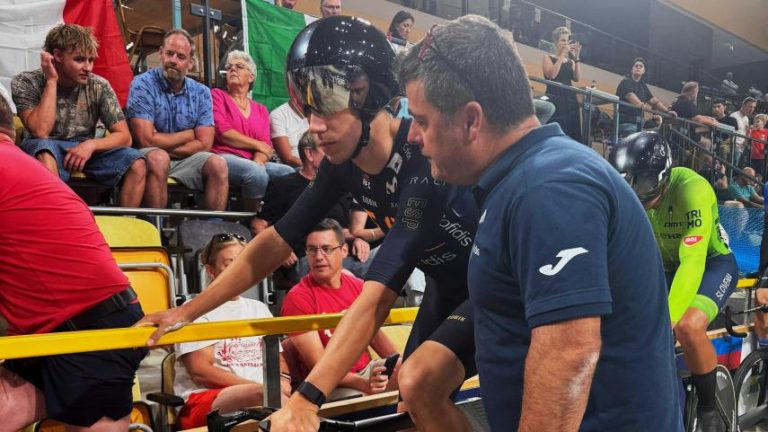 Eric Igual (Picusa Academy), a las puertas del podio en el Mundial júnior de pista