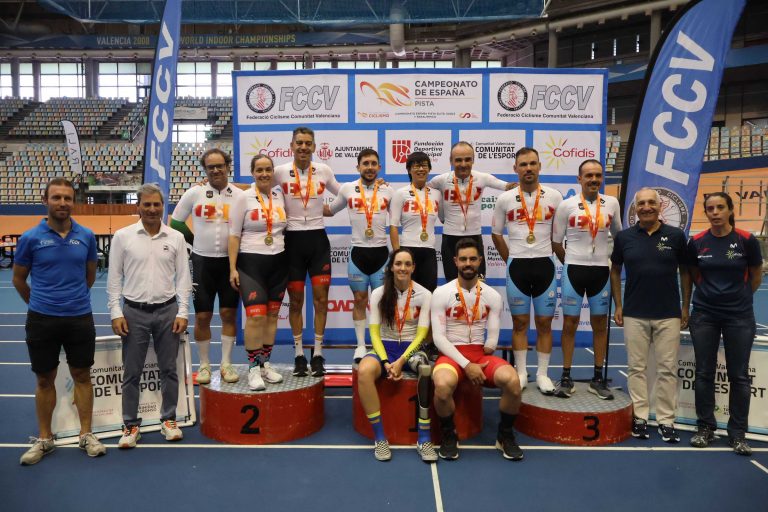 El Velódromo Luis Puig pone el colofón final a los campeonatos de España elite y paralímpicos