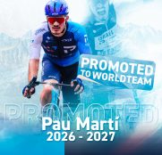 El valenciano Pau Martí se gana a pulso el salto a la categoría WorldTeam