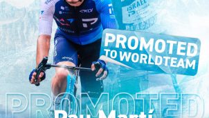El valenciano Pau Martí se gana a pulso el salto a la categoría WorldTeam