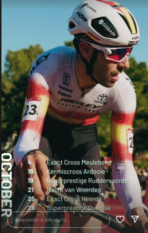 Felipe Orts vuelve al lugar del «crimen»: Exact Cross Heerde, en los Países Bajos