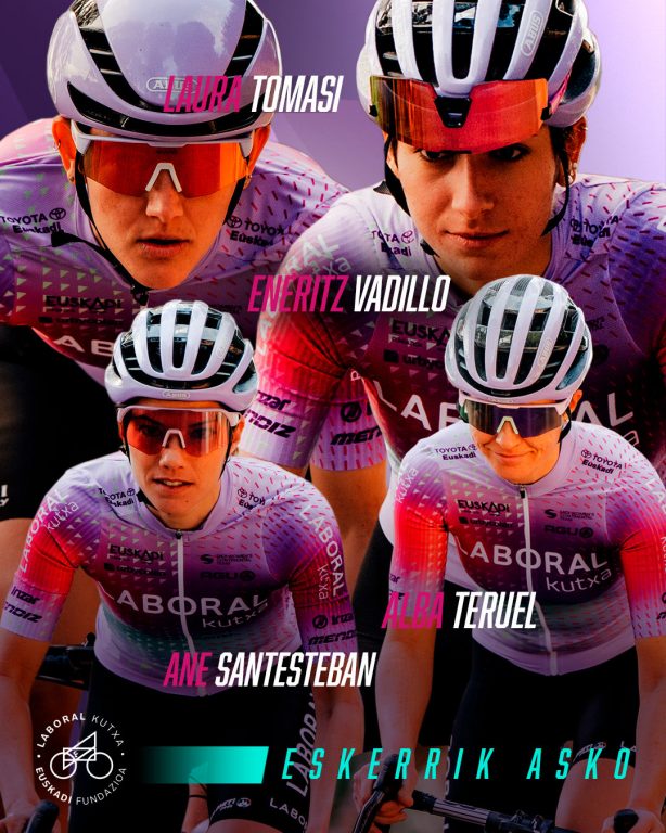 El equipo Laboral Kutxa toma forma para la temporada 2026