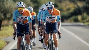 NSN Cycling Team desvela la nueva y rompedora imagen: colores muy llamativos