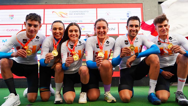 La selección valenciana arrolla a sus rivales en el campeonato de ciclocross de Team Relay