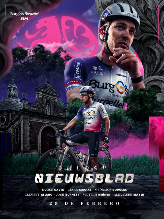 Fin de semana histórico para Burgos-Burpellet: debut a lo grande en las clásicas belgas