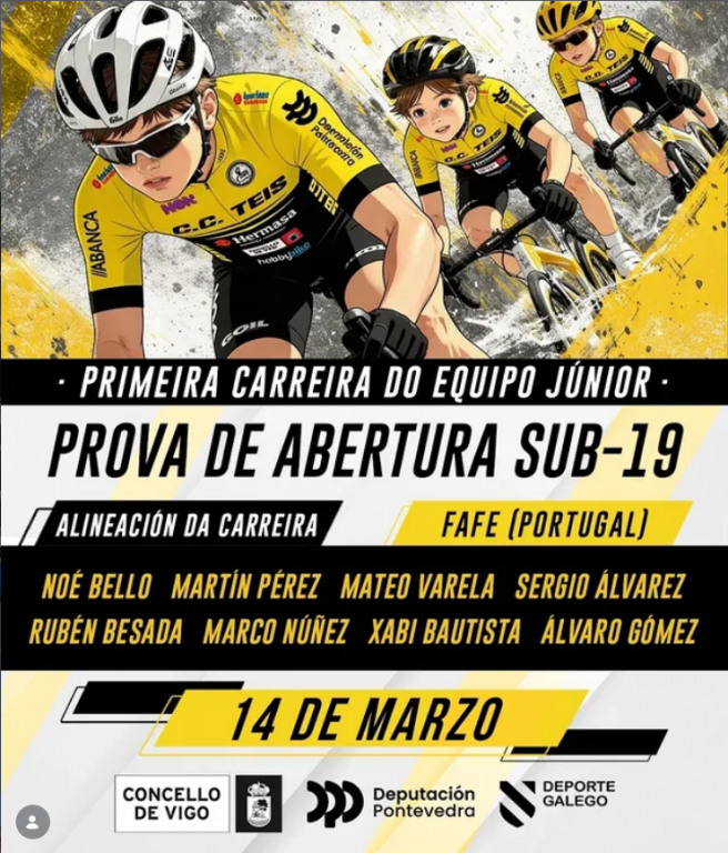 Arranca la temporada júnior en Portugal… con presencia de equipos como Teis y Picusa