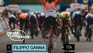 A través de Flandes: Filippo Ganna destroza el sueño de victoria de Wout van Aert