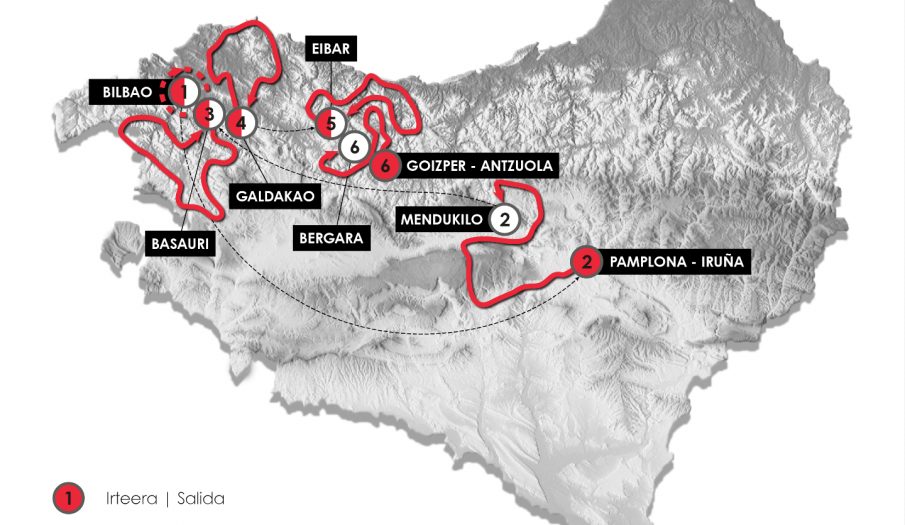 Itzulia, un gran espectáculo desde el lunes hasta el sábado (dorsales)