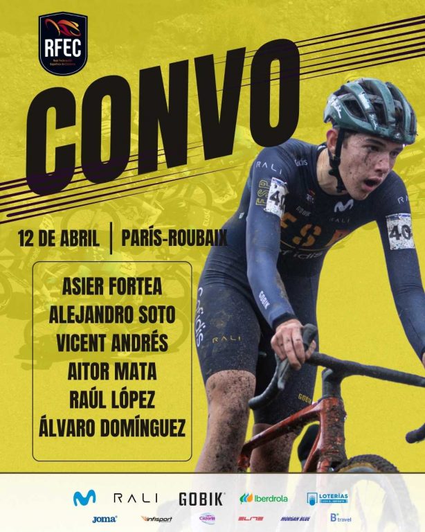 España disputará la París-Roubaix con la selección júnior