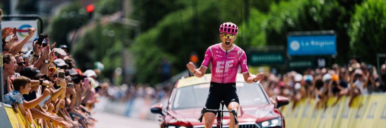 ¿Por qué tanta alegría en el seno de EF tras ganar la primera etapa de Auvergne?