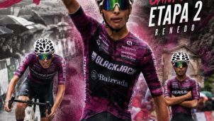 Etapa y liderato en la Vuelta al Besaya para el portugués Guilherme Santos