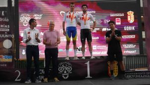 Hugo Franco y Benjamín Noval, campeones de España sub-23 y júnior de mountain bike