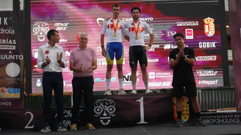 Hugo Franco y Benjamín Noval, campeones de España sub-23 y júnior de mountain bike