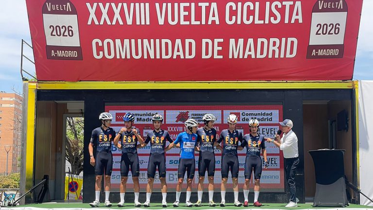 Hugo Muñoz (Picusa Academy), el mejor júnior de España en la Vuelta a Madrid