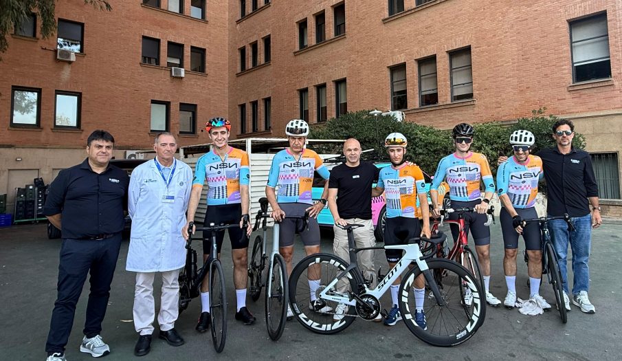 Andrés Iniesta, NSN y el Hospital Vall d’Hebron lanzan un proyecto para ayudar a los ciclistas